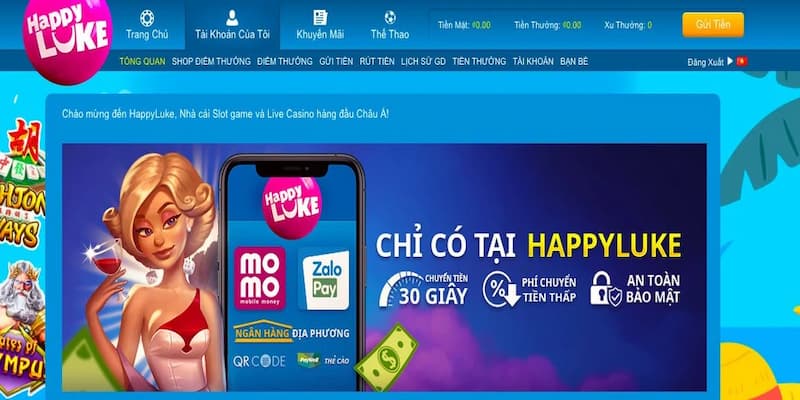 Hướng dẫn cách chơi slot game happyluke cho người mới